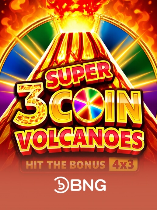 3 Super Coin Volcanoes: Hit the Bonus
